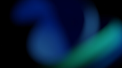 Abstract Blue and Green Gradient Background, Blur Vibrant Colors. Copy Space - Backdrop