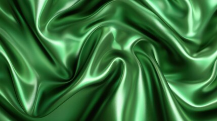 Obraz premium Green Fabric Texture