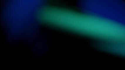 Abstract Blue and Green Gradient Background, Blur Vibrant Colors. Copy Space - Backdrop