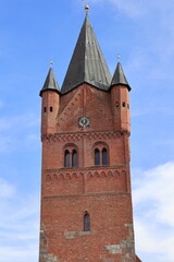 Blick in die Altstadt von Westerstede in Niedersachsen	