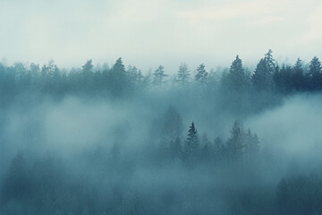 tło tapeta kolorowe fale w strukturze farby na płutnie, uspokajające kolory © masaidee