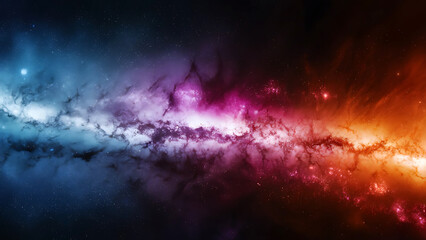 Space Background about Galactic Vista