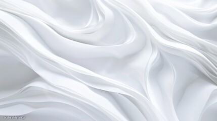 Obraz premium Abstract White Fabric Texture