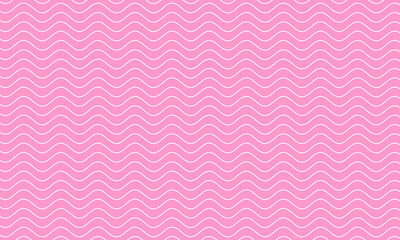 Wavy lines on a pastel pink background.