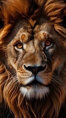 Majestic Lion Portrait