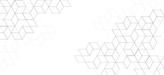 Abstract isometric background