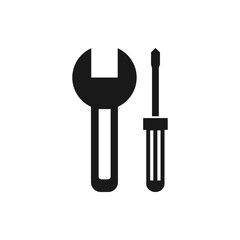 Set of screwdrivers icon