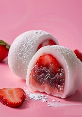 おいしそうないちご大福