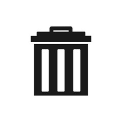 Trash can icon