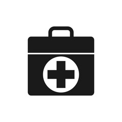 First aid kit icon