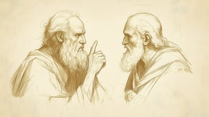 Obraz premium 1 Samuel Biblical Illustration: The Lord Rejects Saul as King, Samuel Declares Rejection for Disobedience