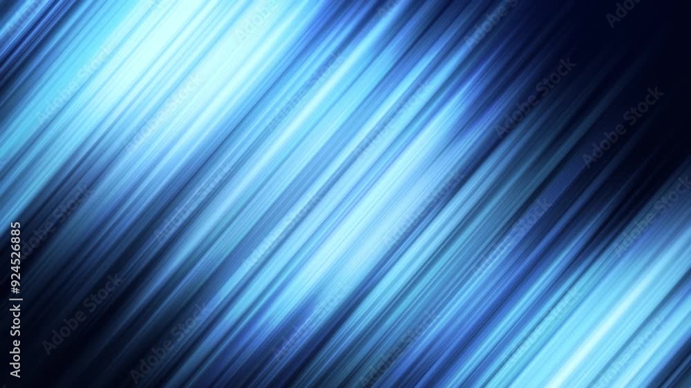 Poster abstract elegant blue seamless looping background. animate diagonal stripes or smooth lines. present