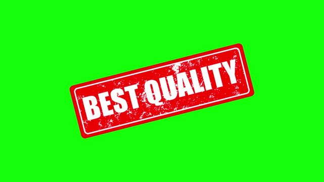 Best Quality Grunge stempel animation motion graphic with chroma green screen clip template 4k
