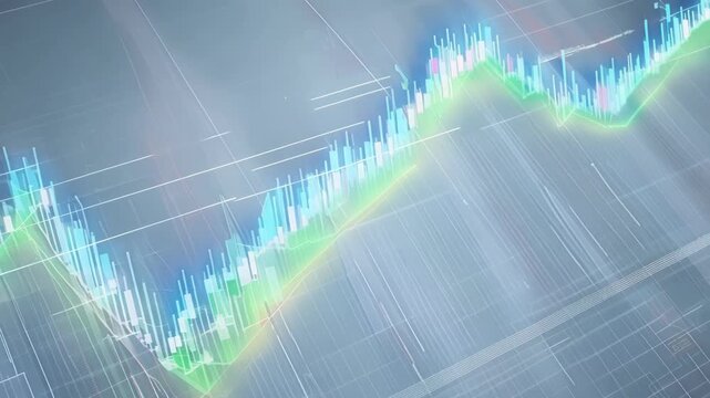 Trading trend graph exhibits a consistent upward trend with frequent changes in profit and loss levels.