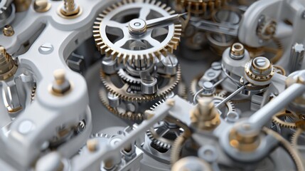 Intricate Clockwork Mechanism