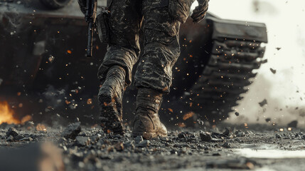 “Rolling Thunder: The Might of the Tank”