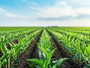 Biotech advancements in farming, enhanced crops