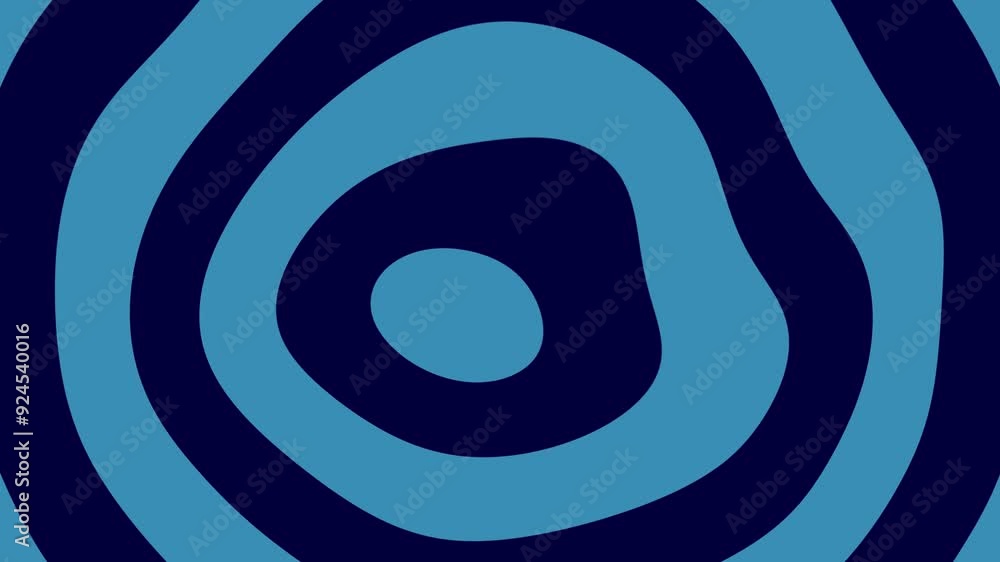 Wall mural noise circle background animated abstract seamless loop animation on background hd