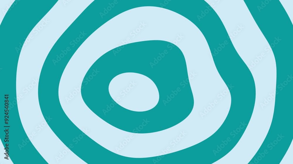 Wall mural noise circle background animated abstract seamless loop animation on background hd