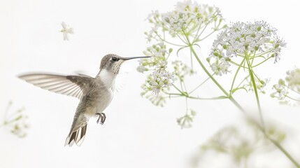 Hummingbird in Flight
