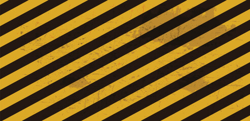 Grunge striped cunstruction background vector illustration