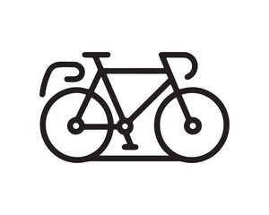 Fototapeta premium Bicycle Logo Design Icon Symbol Vector Template.