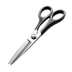 Obraz premium A Stunning Close-Up of Sleek, Modern Scissors Reflecting Light with a Polished Finish, Perfect for Crafting, Tailoring, and Artistic Projects, Adding Elegance to Any Workspace.