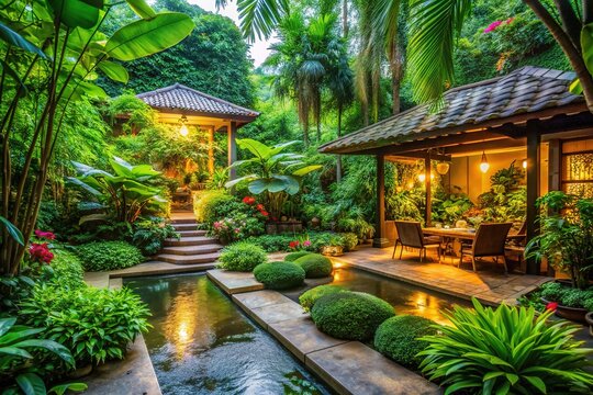 Eden's Sanctuary: Calming, Nurturing, Serene, Green, Comforting