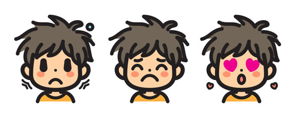 Male Face Expression 02