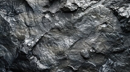 Dark Grey Rock Formation Texture