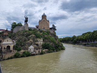 Fototapeta premium view of the castle