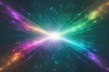 Ethereal Multicolor Shimmer Spectrum Overlay Effect for Mystical Lightshow