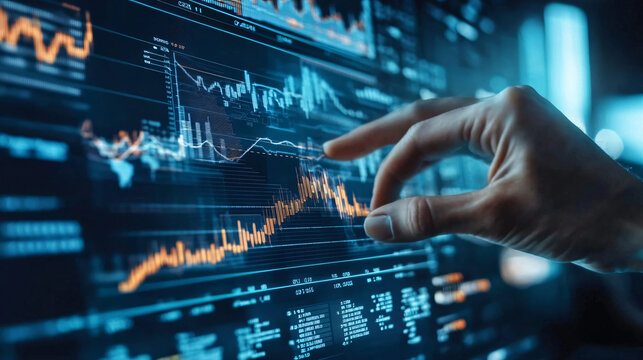 Data analysis in global investments, forecasting economic market dynamics