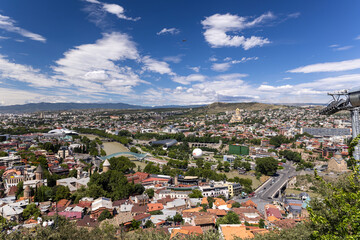 Fototapeta premium view of the city