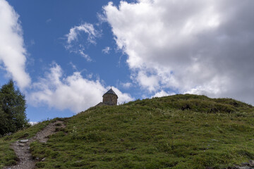 landscape with clouds