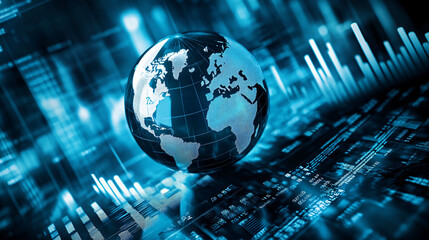 Statistical analysis of global business within the economic landscape
