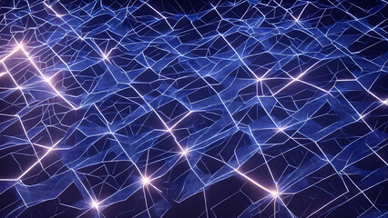 Electrified Grid background 3d wallpaper