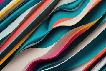 Vibrant Colorful Patterns with Modern Layout and Smooth Composition