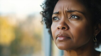 Contemplative Portrait of a Woman