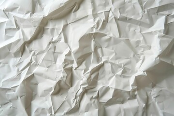 Fototapeta premium A detailed shot of a blank sheet of white paper, perfect for use in presentations, reports or designs