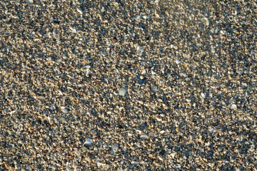 Image of sand grains isolate