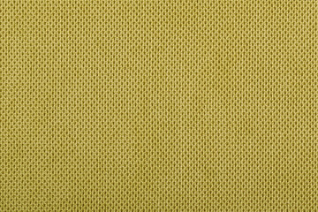 Yellow fabric cotton texture. Textile background fabric