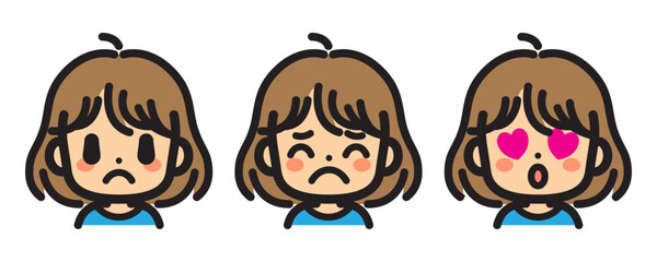 Female Face Expression 02