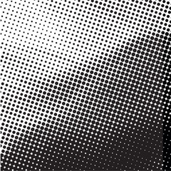 Black and white halftone pattern with background