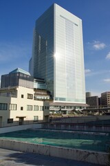 横浜みなとみらいの風景　都市風景　インバウンド