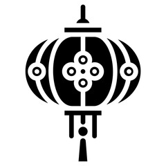 lantern. vector single icon with a solid style. suitable for any purpose. for example: website design, mobile app design, logo, etc.