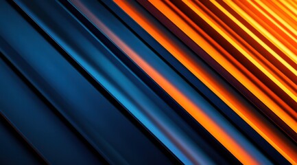 Obraz premium Gradient Harmony A Modern Dance of Color and Light