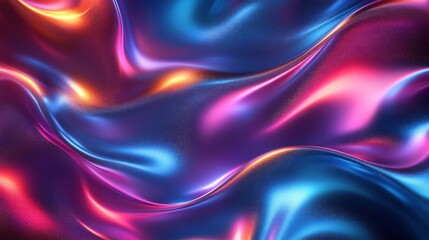 Fototapeta premium Vibrant Abstract Liquid Textures in Motion and Light