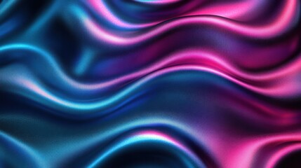 Elegant Fluidity Satin and Silk in Blue and Pink