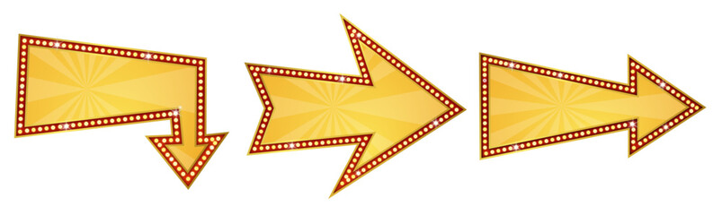 Vegas Billboard Arrow Banner © Grunge Designs